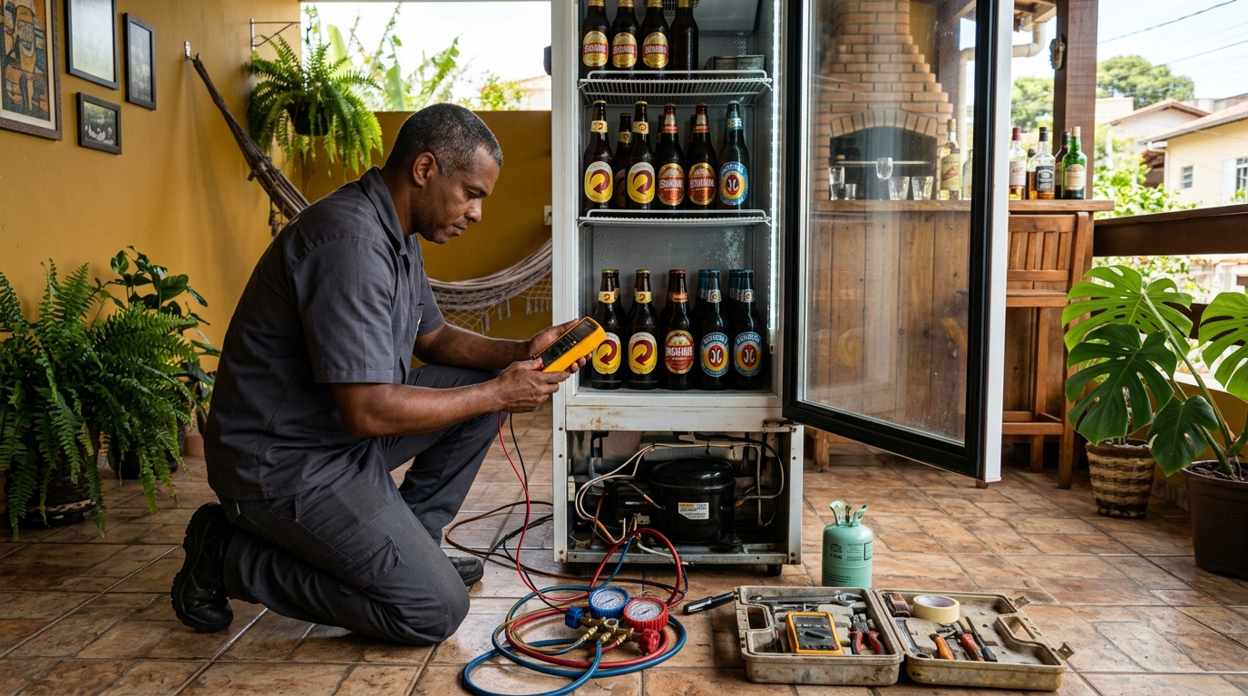 Reparo de Cervejeira Residencial em Aracaju‑SE
